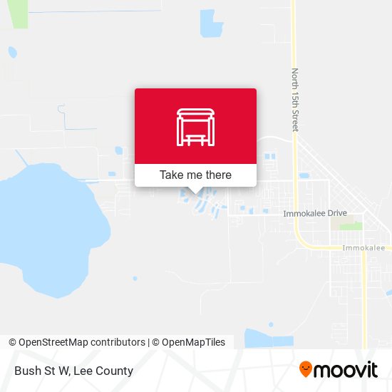 Mapa de Bush St W