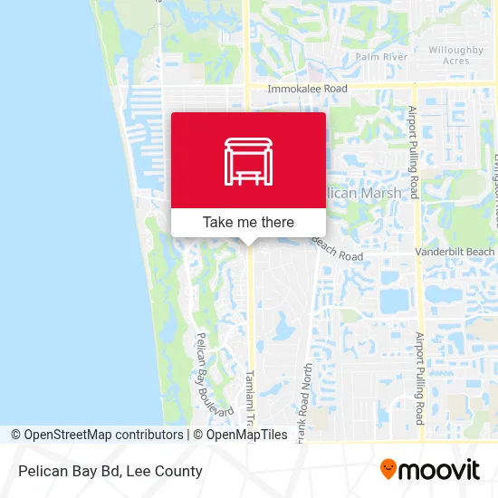 Pelican Bay Bd map