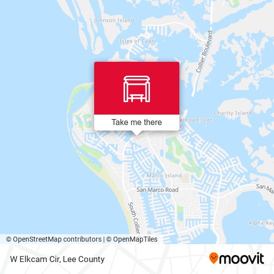 Mapa de W Elkcam Cir