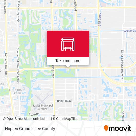 Naples Grande map