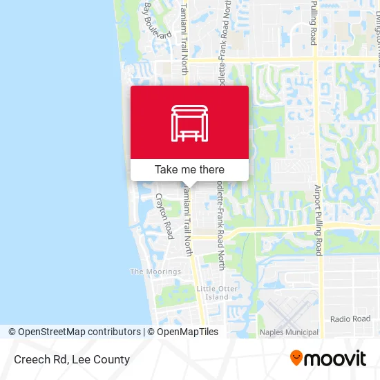 Mapa de Creech Rd