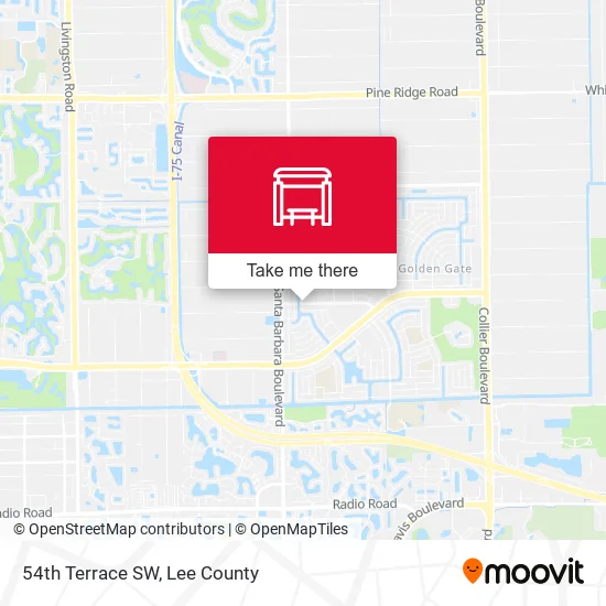 Mapa de 54th Terrace SW