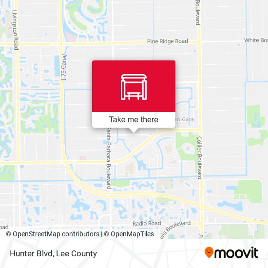 Mapa de Hunter Blvd