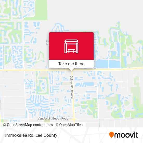 Immokalee Rd map