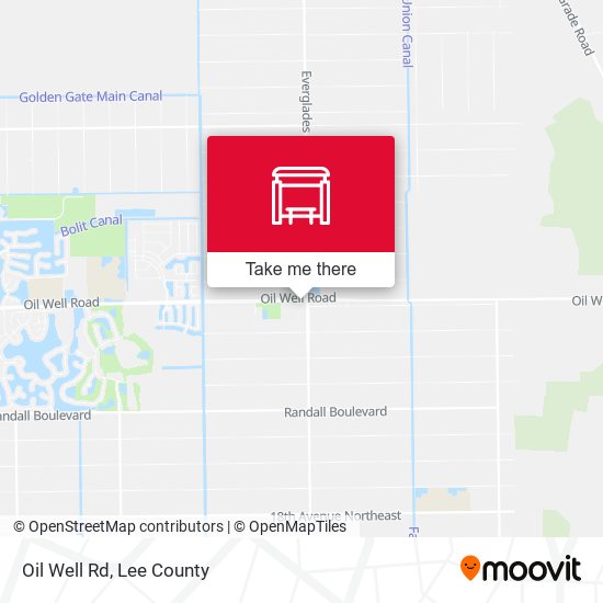 Mapa de Oil Well Rd