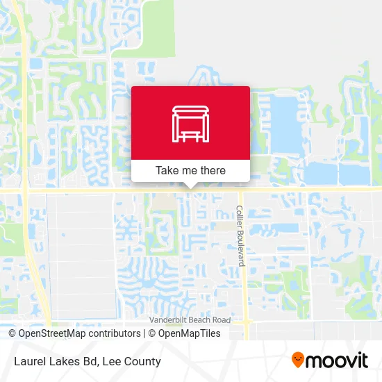 Laurel Lakes Bd map
