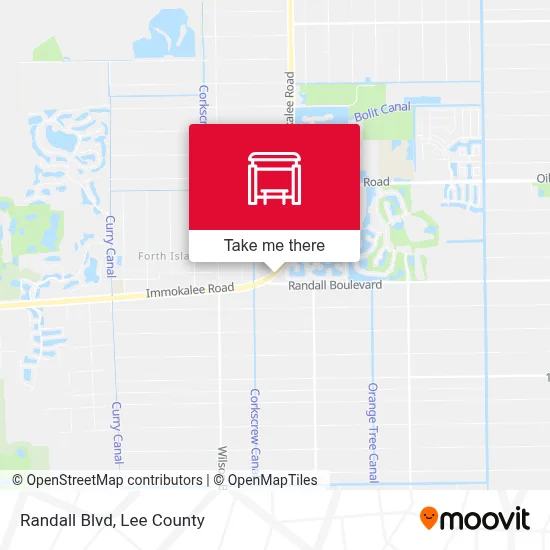 Randall Blvd map