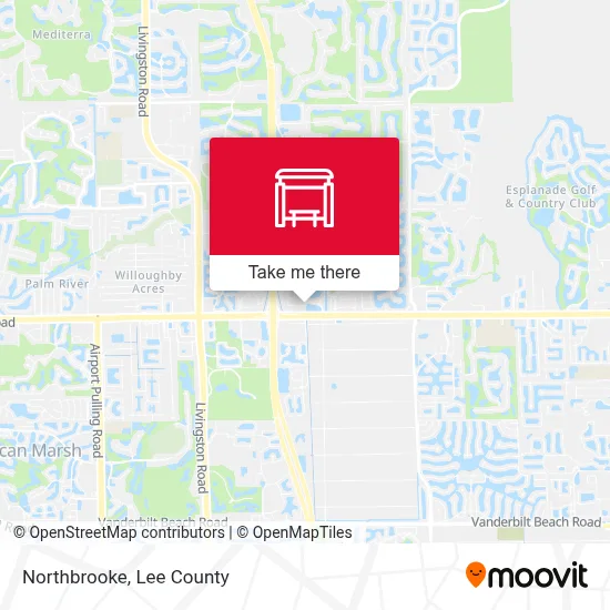 Northbrooke map