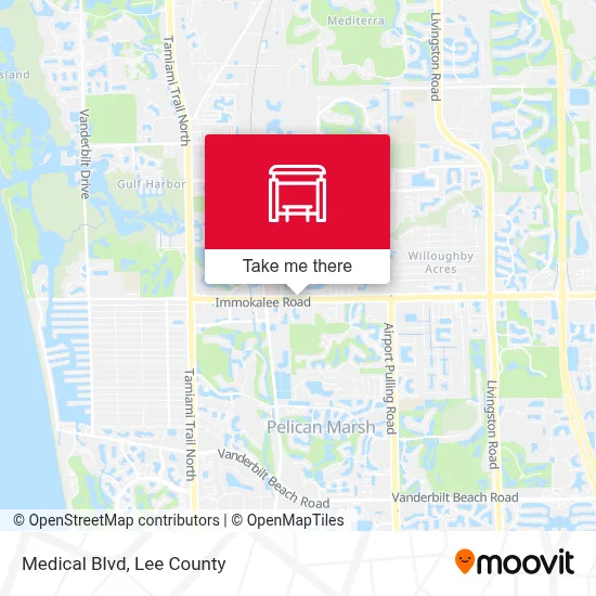Medical Blvd map