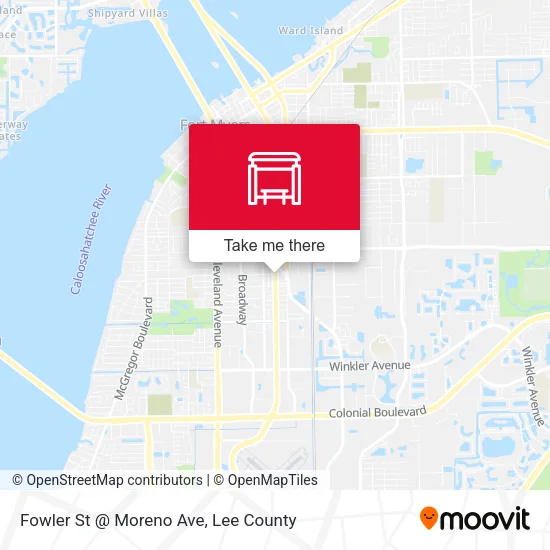 Fowler St @ Moreno Ave map
