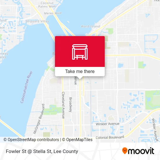 Mapa de Fowler St @ Stella St