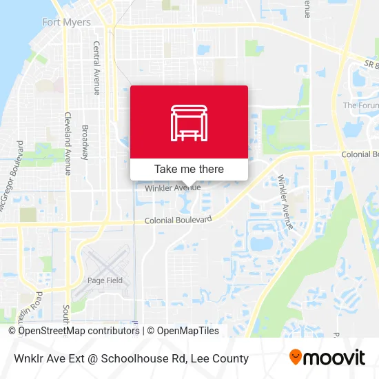 Mapa de Wnklr Ave Ext @ Schoolhouse Rd