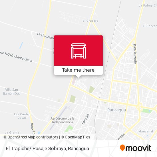 Mapa de El Trapiche/ Pasaje Sobraya