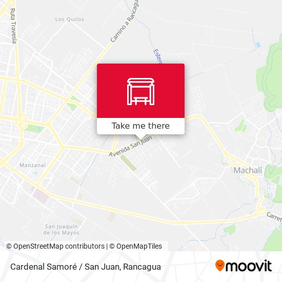 Cardenal Samoré / San Juan map