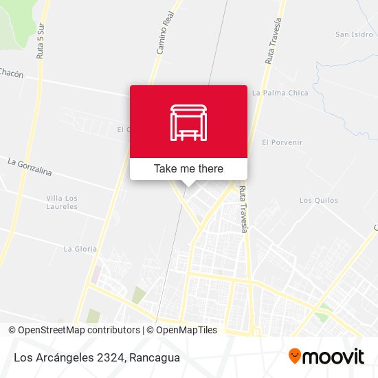Los Arcángeles 2324 map