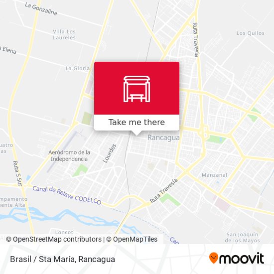 Brasil / Sta María map