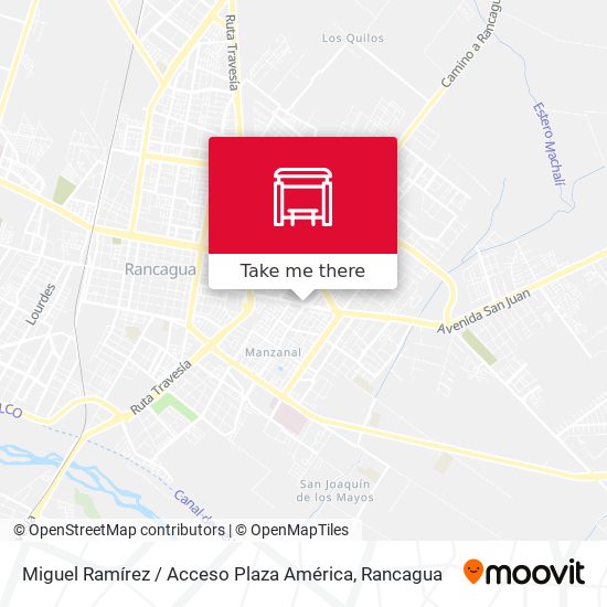 Miguel Ramírez / Acceso Plaza América map