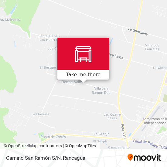 Mapa de Camino San Ramón S/N