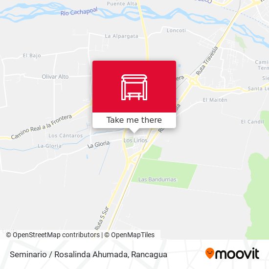 Seminario / Rosalinda Ahumada map