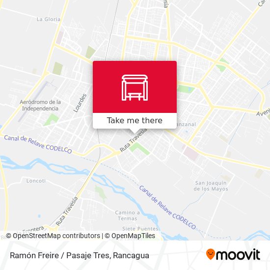 Ramón Freire / Pasaje Tres map