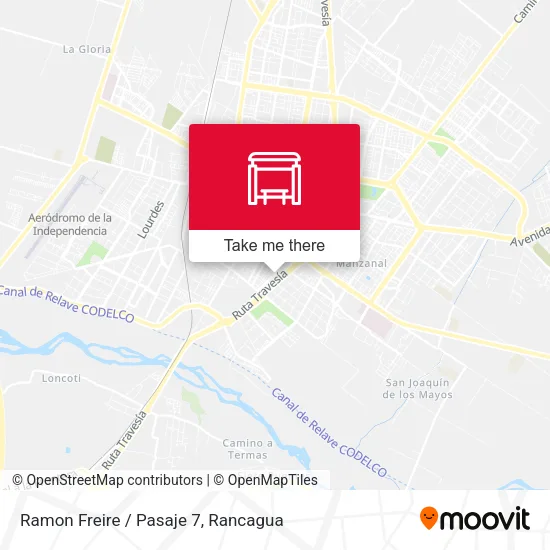Mapa de Ramon Freire / Pasaje 7