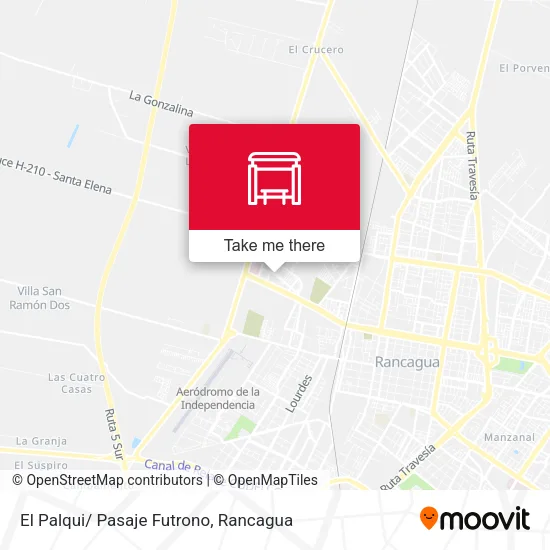 Mapa de El Palqui/ Pasaje Futrono