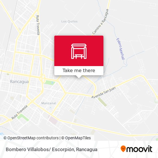 Mapa de Bombero Villalobos/ Escorpión