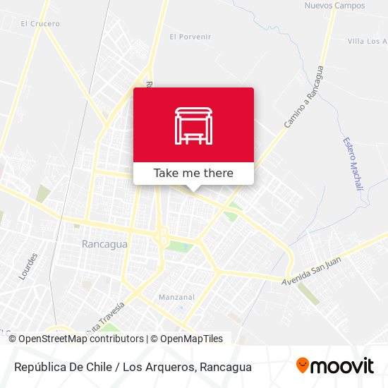 Mapa de República De Chile / Los Arqueros