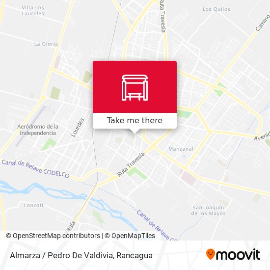 Mapa de Almarza / Pedro De Valdivia