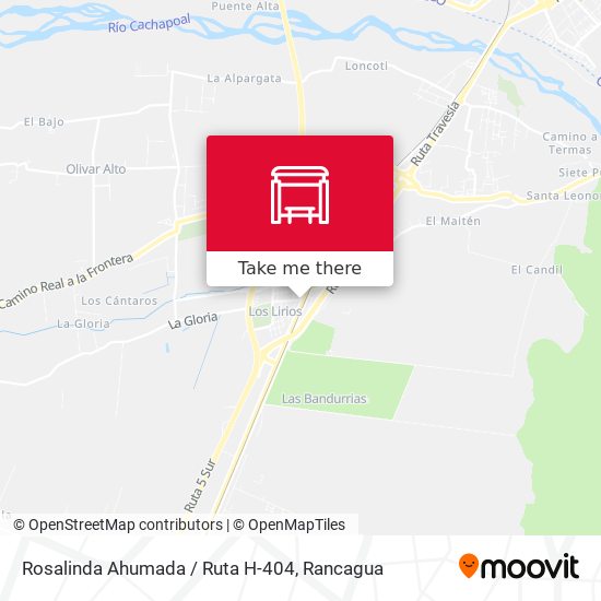Rosalinda Ahumada / Ruta H-404 map