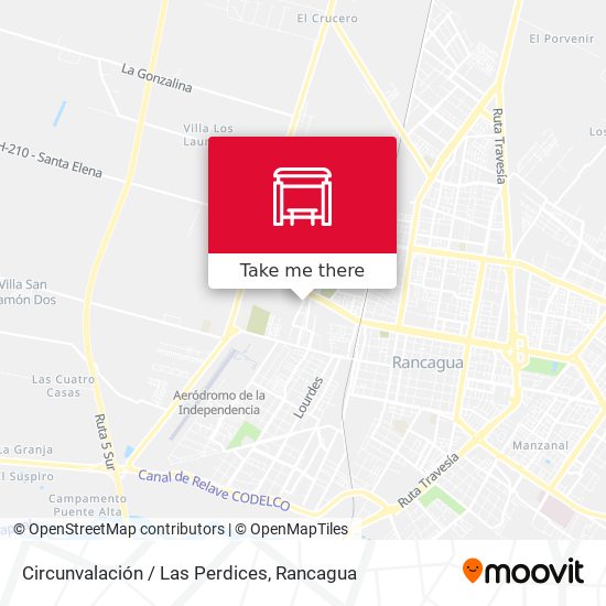 Mapa de Circunvalación / Las Perdices