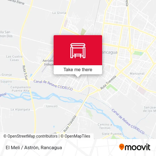 El Meli / Astrón map