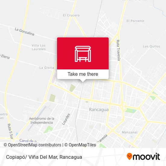 Mapa de Copiapó/ Viña Del Mar