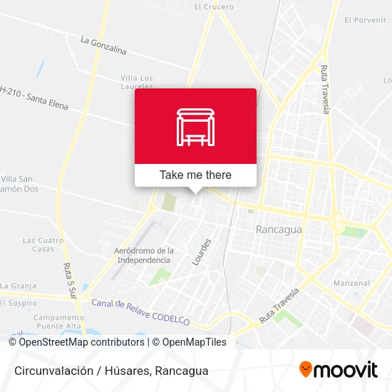 Mapa de Circunvalación / Húsares