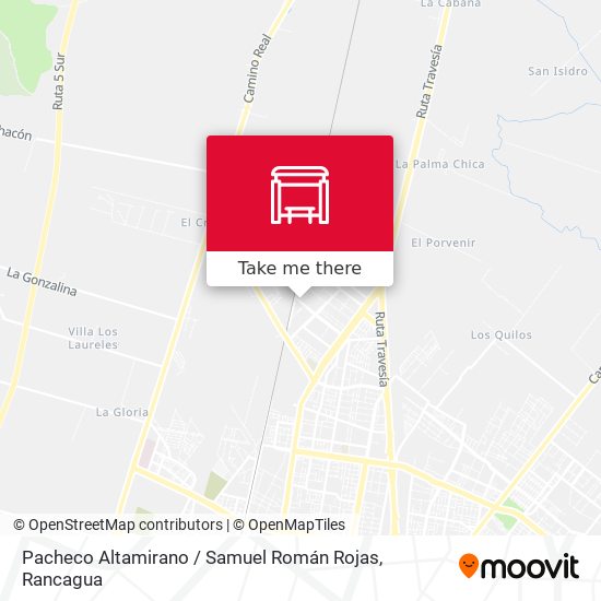 Pacheco Altamirano / Samuel Román Rojas map