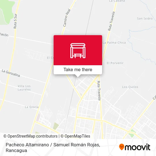 Mapa de Pacheco Altamirano / Samuel Román Rojas