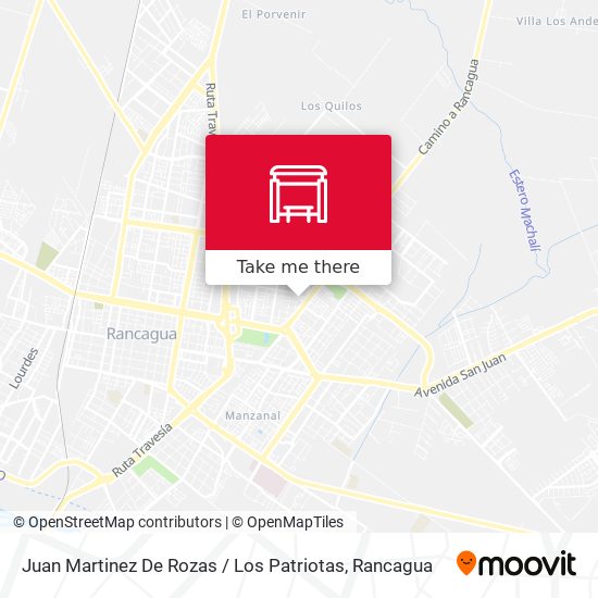 Juan Martinez De Rozas / Los Patriotas map