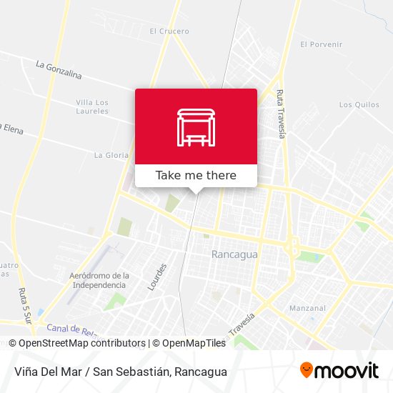 Viña Del Mar / San Sebastián map