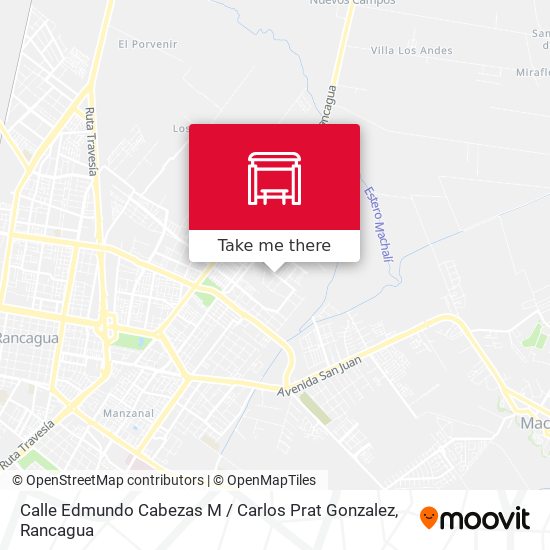 Calle Edmundo Cabezas M / Carlos Prat Gonzalez map
