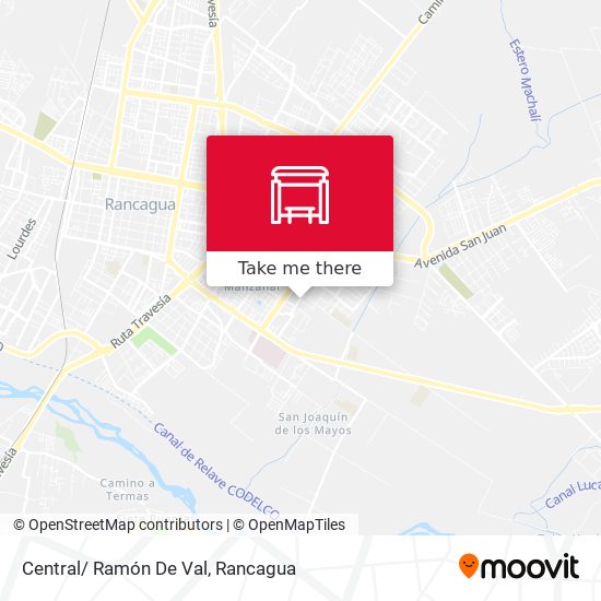 Mapa de Central/ Ramón De Val