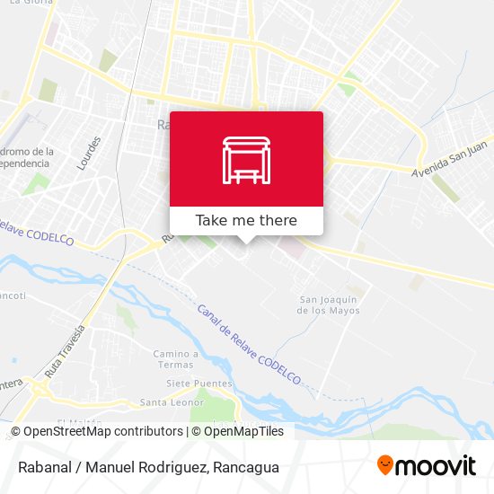 Rabanal / Manuel Rodriguez map