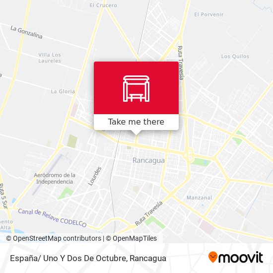España/ Uno Y Dos De Octubre map