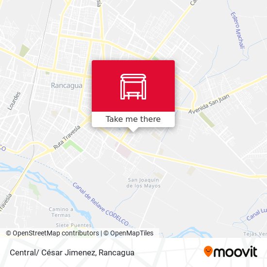 Mapa de Central/ César Jimenez