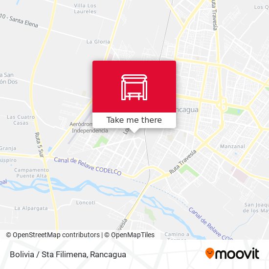 Mapa de Bolivia / Sta Filimena