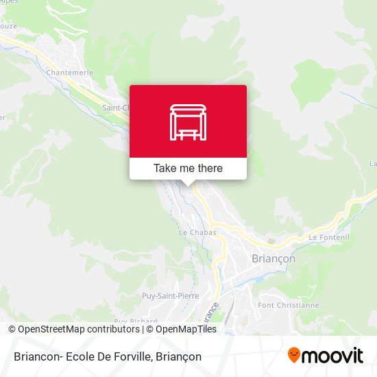 Briancon- Ecole De Forville map
