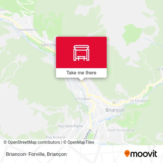 Briancon- Forville map