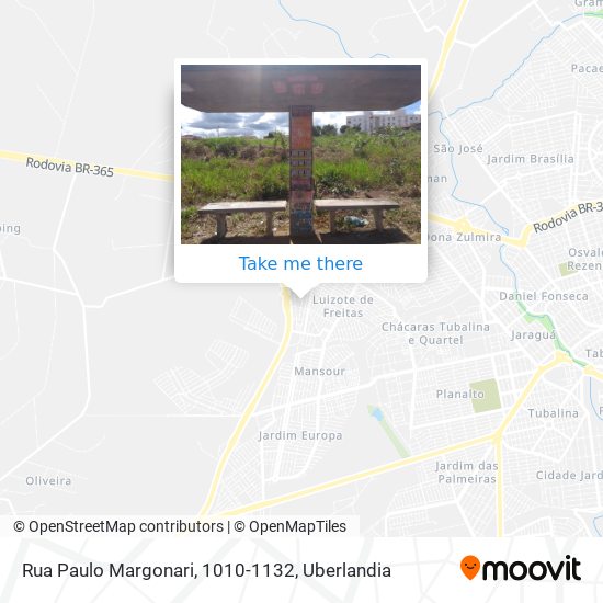 Rua Paulo Margonari, 1010-1132 map