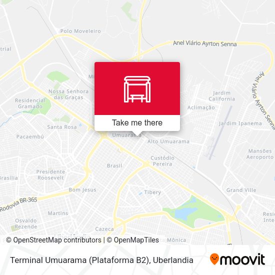 Terminal Umuarama (Plataforma B2) map