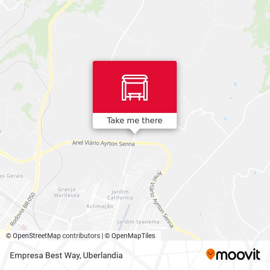 Empresa Best Way map