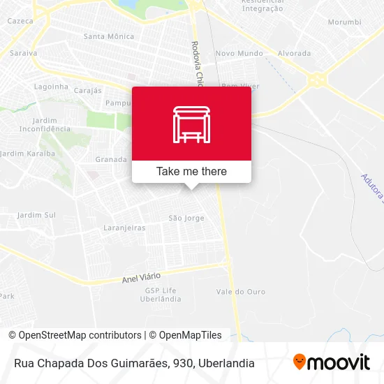 Rua Chapada Dos Guimarães, 930 map